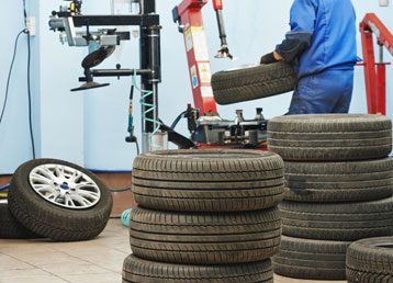 Chadkirk tyre fitting